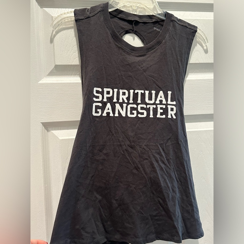 NWT Spiritual Gangster Open Back Tank